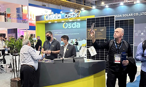 Osda solaire à Intersolar Amérique du Sud en 2022